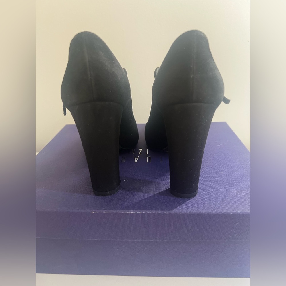 Stuart Weitzman Capsize Black Suede - Picture 9 of 15